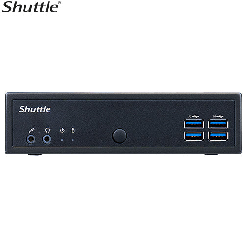Shuttle DL30N Slim Mini PC 1L Barebone - Intel Processor N100, Fan-less, LAN, RS232/RS422/RS485, HDMI, DP, VGA, Vesa Mount, 65W Adapter Shuttle DL30N Slim Mini PC 1L Barebone - Intel Processor N100, Fan-less, LAN, RS232/RS422/RS485, HDMI, DP, VGA, Vesa Mount, 65W Adapter